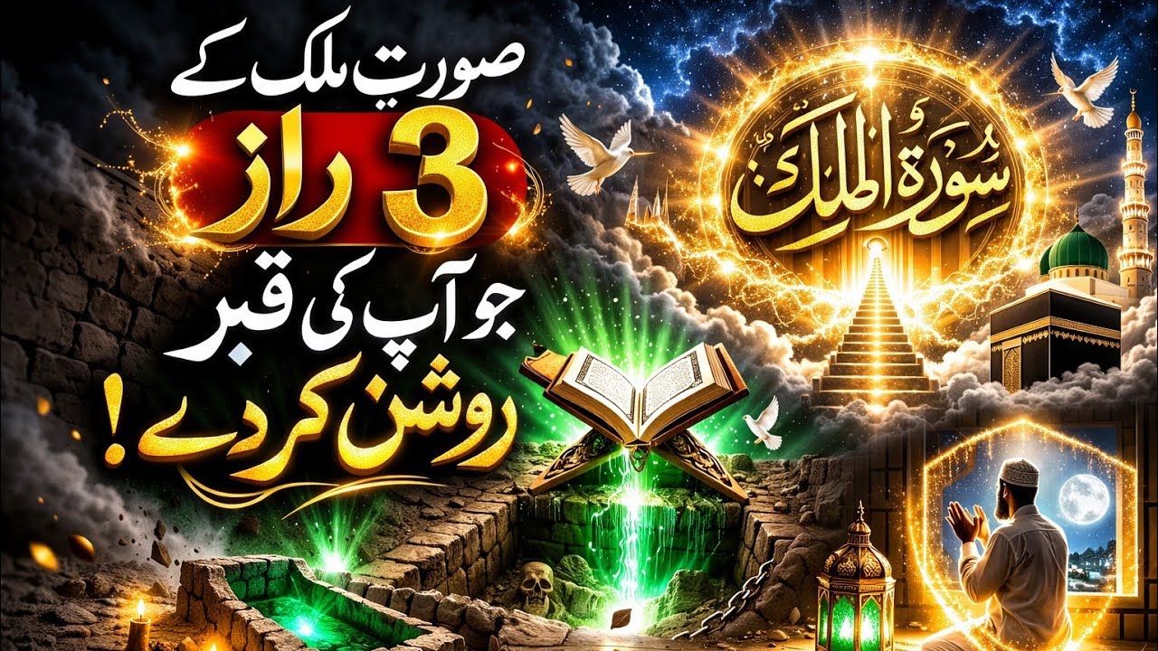 Surah Mulk Ke Azeem Roohani Raaz | Qabr Mein Najaat Ka Zariya | surah mulk | Zikr-e-Kareem