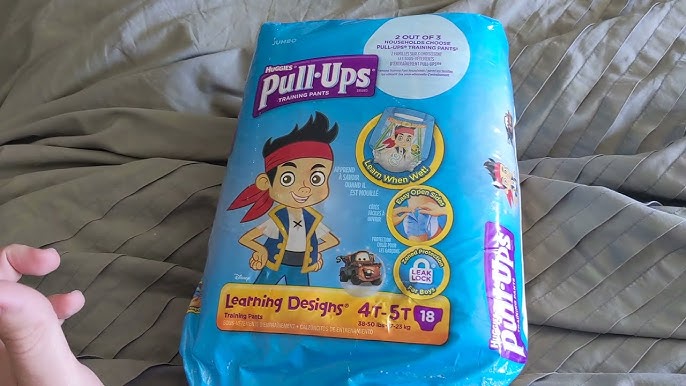 Unboxing Huggies Pull-Ups Starter Kit w/ Jake and the Neverland Pirates  designs (2014) 