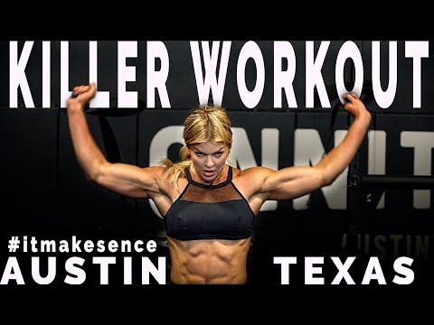 BROOKE ENCE VLOGS | Insane Workout At "ONNIT" Gym and Surfing With World Champ Ashley Kidd