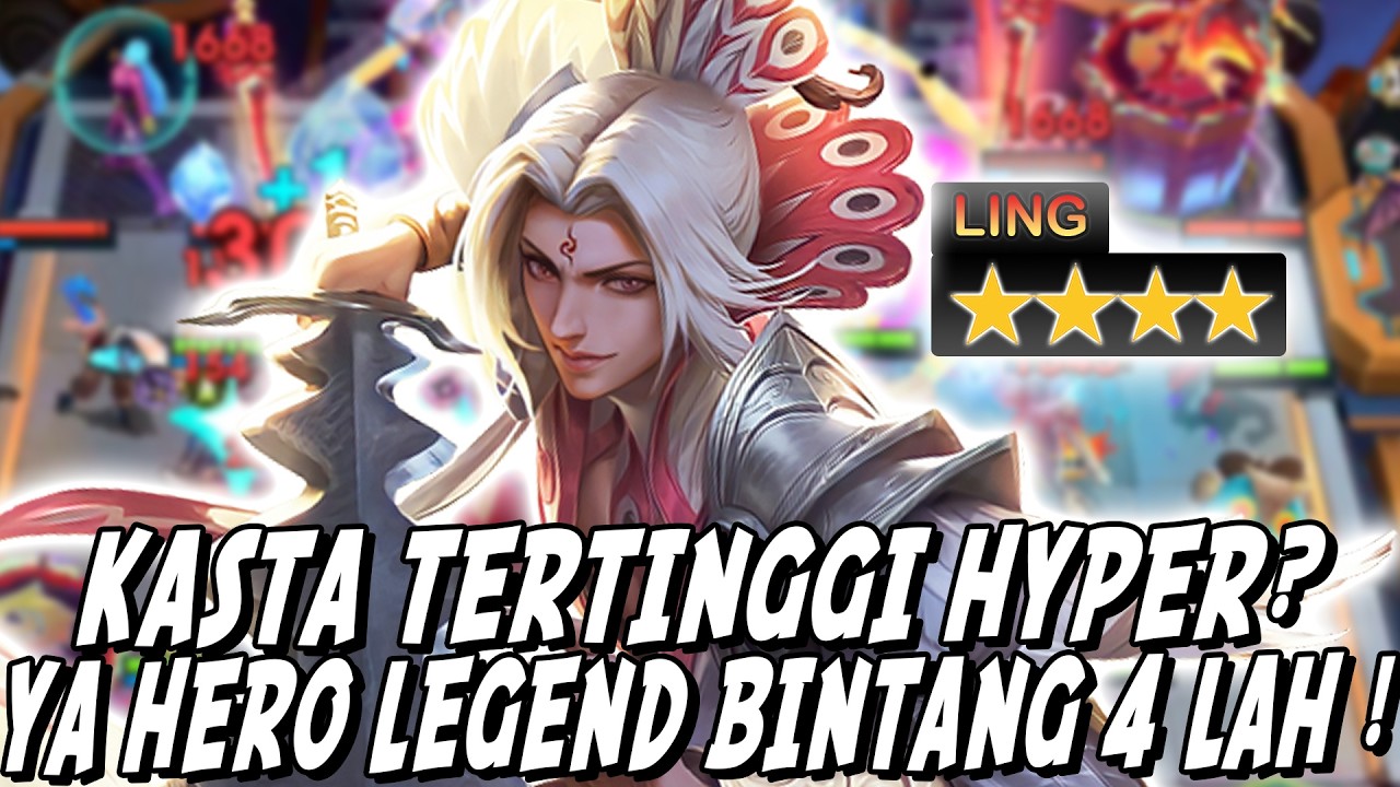 HERO LEGEND BINTANG 3 ? MANA MAIN?! HERO LEGEND BINTANG 4 LAH !!! INI BARU HYPER !!!