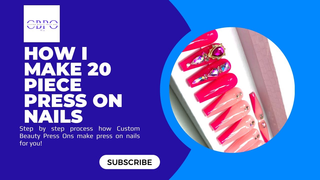 How To Make Custom Press On Nails How To Make Press On Nails | Press On Nail Business | Custom Press On