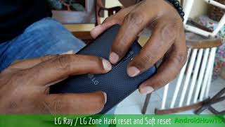 LG Ray / LG Zone Hard reset and Soft reset screenshot 3