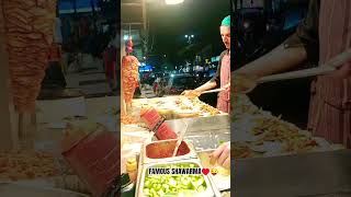 FAMOUS SHAWARMA 😁😋😁 yummy yummy 😋 near model colony