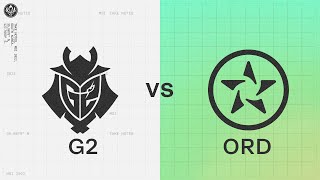 G2 Esports (G2) vs ORDER (ORD) Maçı | MSI 2022 Grup Aşaması 5. Gün