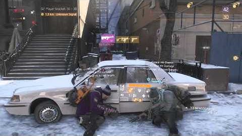 Killing a Rogue with Explosive Bullets in the Division Dark Zone