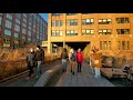 New York City High Line Park Walk[4K]