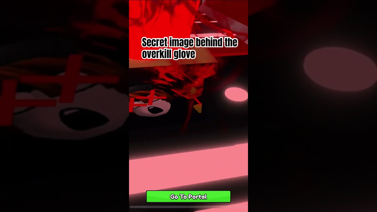 Secret image behind the overkill glove 