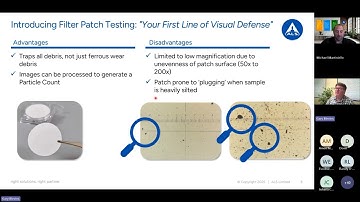 ALS Oil & Lubricants Webinar: Beyond Routine Oil Analysis Using FPT and MPE to Diagnose Hidden Wear