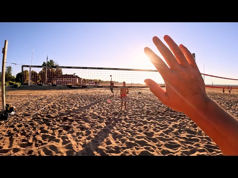 видео: GoPro Beach Volleyball | POV Highlights #6