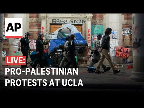 Live: Police Dismantle Pro-Palestinian Demonstrators Encampment At Ucla