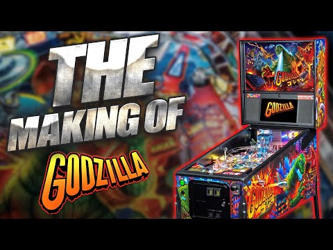 Godzilla Premium Pinball Machine from Stern