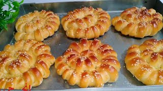 بريوش الزبدة 🥨 ناعم وطري وهش جدا 😍 😍