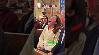 Women Suddenly Possessed Inside Church 🤯😱 #horror #ghost #shorts