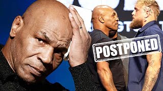 Mike Tyson FIRST WORDS on Jake Paul FIGHT POSTPONEMENT: 