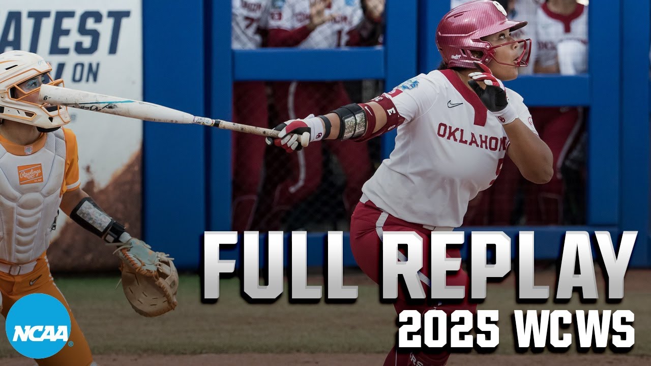 Oklahoma vs. Tennessee: 2025 Women's College World Series | FULL REPLAY