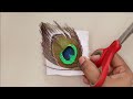 Morpankh Rakhi | How to make peacock feather Rakhi | Rakhi Crafts