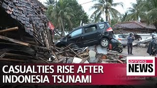 Casualties rise in Indonesia due to deadly tsunami