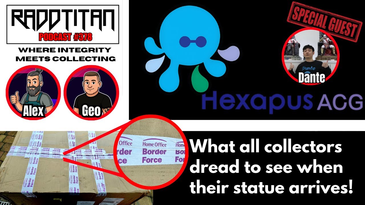 🎙️ RaddTitan Podcast 378 | What Statue Collectors Dread Most 🎤 Special Guest Dante (Hexapus)
