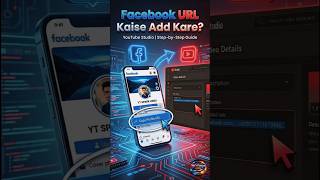YouTube Channel से Facebook Link कैसे Add करें? | Step-by-Step Guide 2026 #shorts #trending