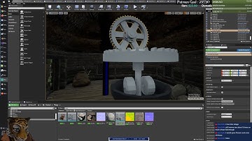 Unreal Engine Live Stream #291 - MMO - Windmill mechanisms