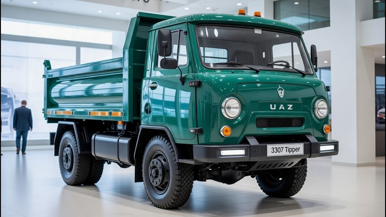 UAZ 3307 Tipper 2026: Diseño renovado y tecnología que nadie esperaba 😱
