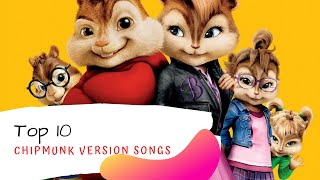 Top 10 Chipmunks Songs