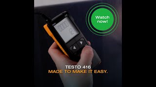 Testo 416 Digital Vane Anemometer