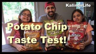 Larry The Cable Guy Potato Chip Taste Test!