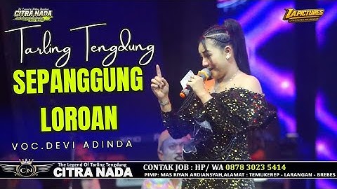 SEPANGGUNG LOROAN // CITRA NADA LIVE LAPANGAN DESA KEBOLEDAN // KEC.WANASARI - KAB.BREBES