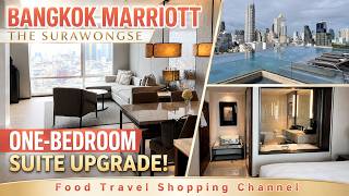 We Got a HUGE Suite Upgrade in Bangkok! | Bangkok Marriott Hotel The Surawongse