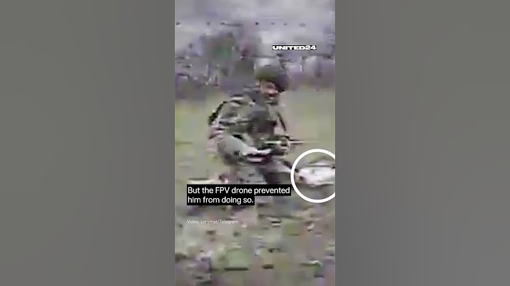 Ukrainian FPV Drone Prevented Russian Soldier From Planting a Mine #warinukraine #drone