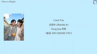 Catch You 追逐你 (Zhuīzhú nǐ) - Nong Jian 弄簡《垂涎 ABO DESIRE OST》lyrics