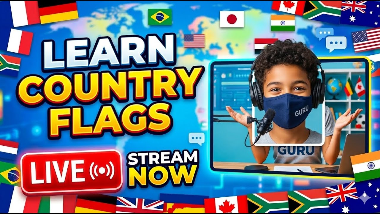 Learn Country Flags - 2026 Geography👋🤩✅ 02nd March 2026