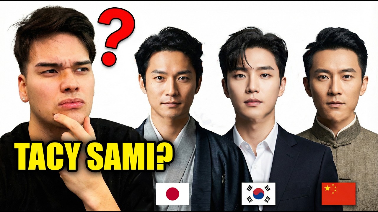 JAK ODRÓŻNIĆ CHIŃCZYKÓW, KOREAŃCZYKÓW I JAPOŃCZYKÓW???