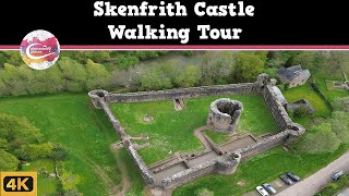 SKENFRITH CASTLE   |   The DR WHO Castle that played a key role in Welsh History