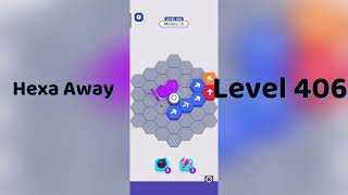 🧠 Hexa Away Level 406 Walkthrough