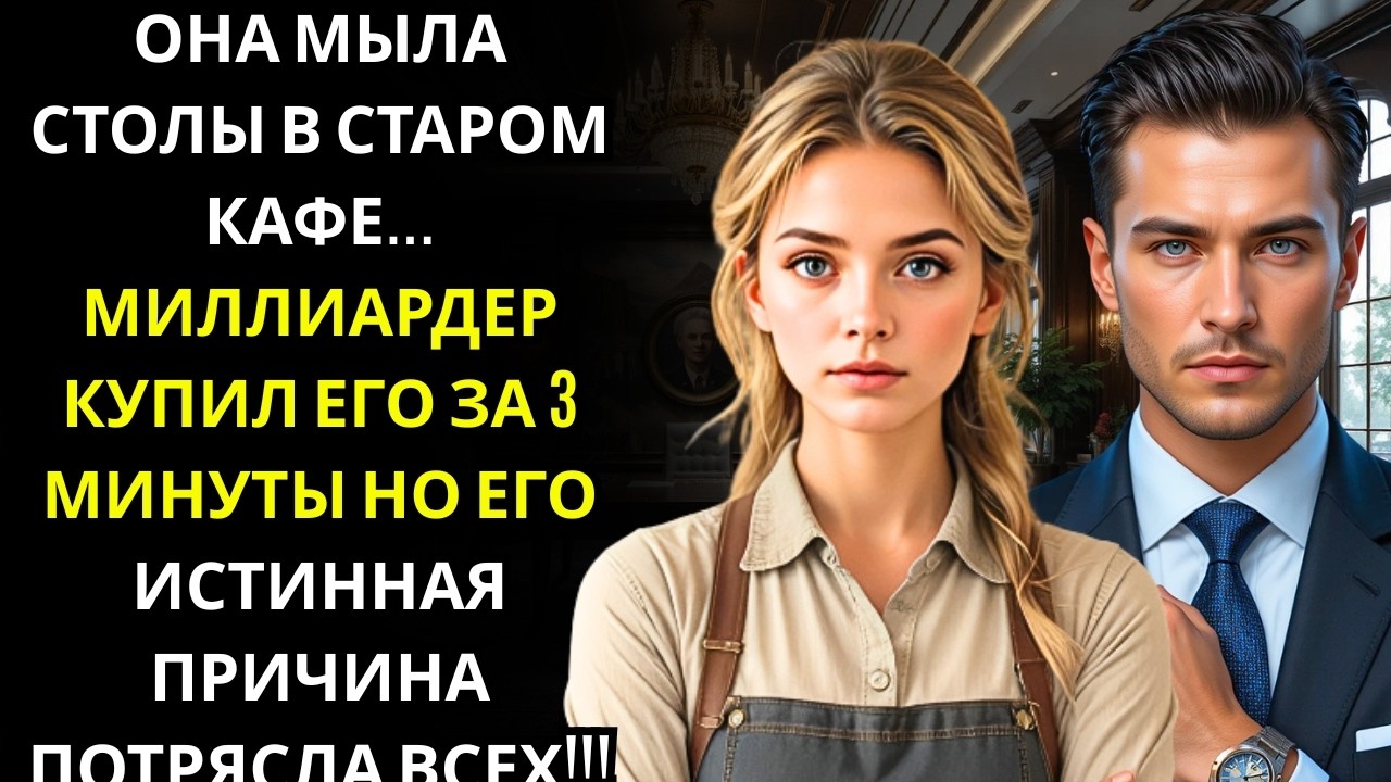 МИЛЛИАРДЕР ДИРЕКТОР купил кафе, где она работала… но не по той причине, в которую верили все!!!
