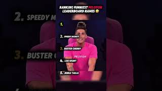 Funniest peloton leaderboard names #funnycomedy #funny #cringecomedy #tiktokviral #peleton #prank