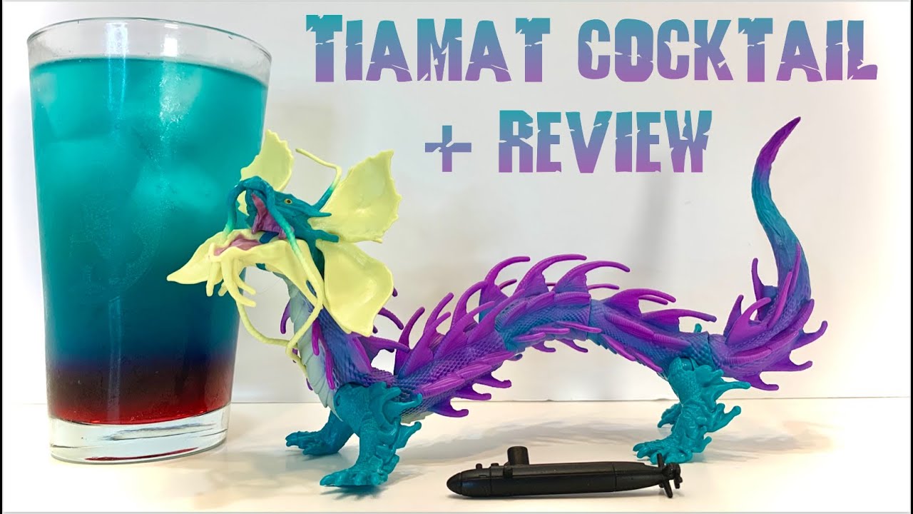Tiamat Cocktail + Playmates Figure Review! - Godzilla x Kong: New
