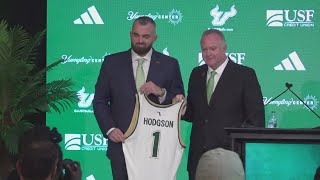Bryan Hodgson makes debut as USF's new head men's basketball coach