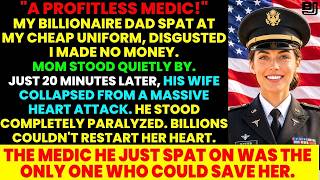 28. A Profitless Medic! My Dad Spat At My Cheap Uniform Until His Wife Collapsed From A Heart Atta