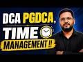 📚DCA PGDCA Exam Me Time Management Kaise Kare? #dca #pgdca #tomarsir