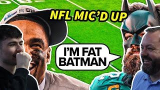 The FUNNIEST Lineman Moments | NFL Mic'd Up! British Father and Son React!