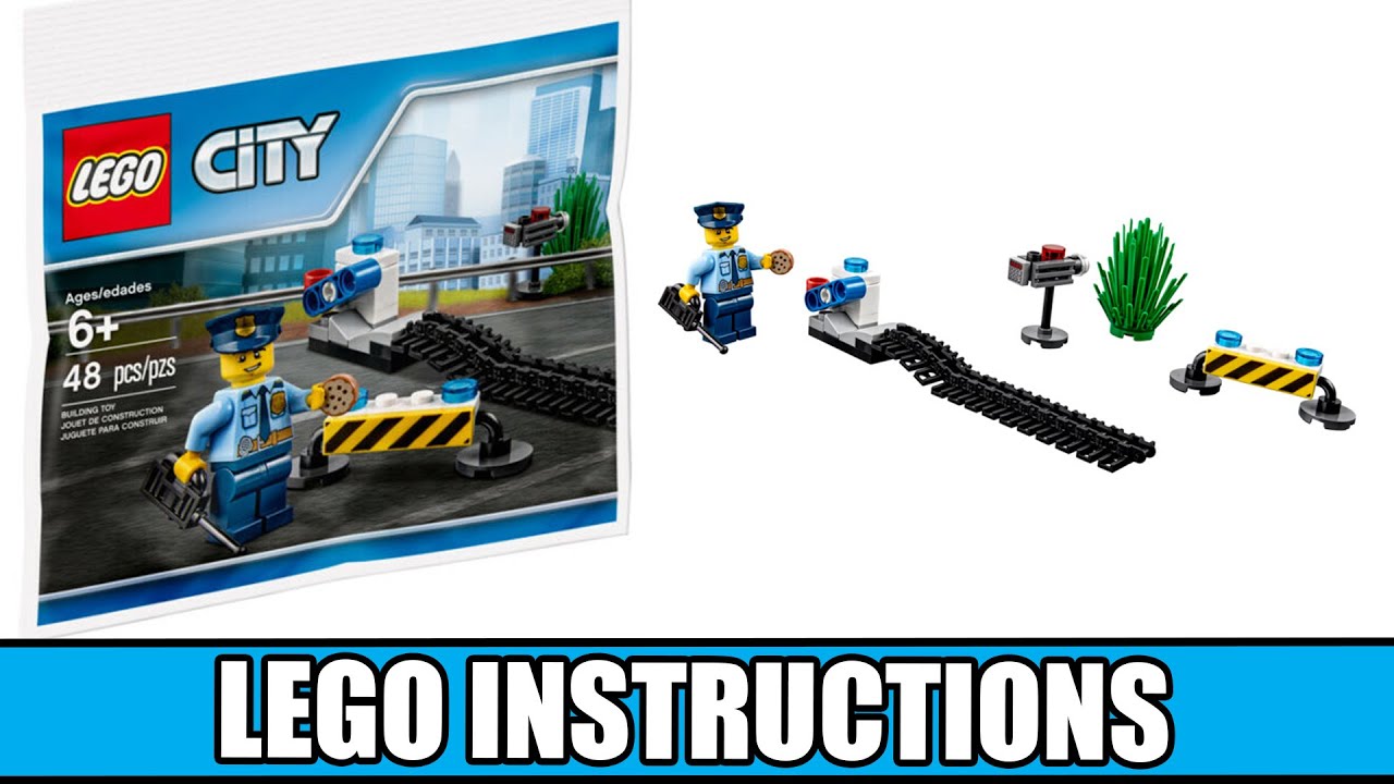 LEGO Instructions: How to Build LEGO City Police Mission Pack - 40175 (LEGO  CITY) - YouTube