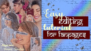 Easy editing tutorial for fanpages 🦋//Angel's creation screenshot 5