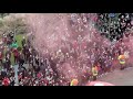 Liverpool players bus arrives Anfield 7May2019