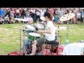 2014.05.25 羅小白(羅仕茹) - 傷心的人別聽慢歌 (Drum Cover)