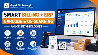Smart Billing & ERP Software | Barcode & QR Code Scanner | Anjok Technologies screenshot 5