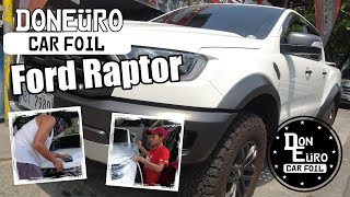 Ford Raptor Clear Vinyl Wrap By Doneuro Car Foil Manila