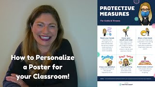 How to Personalize a Classroom Poster!